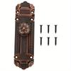 1 Pc Zinc Alloy Door Window Latch Vintage Security Sliding Bolt Lock for Home