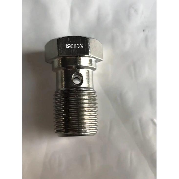 stainless steel 304 banjo single hole bolt Stainless Steel Banjo Bolt Screw