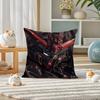 Mobile Suit Gundam Gundam Kyrios Anime Plush Pillow Cover Soft Short Plush Cushion Cover For Sofa Bedroom Home Decor Gift