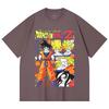 230 Gsm 100% Cotton Dragon Ball V56 Goku Print Unisex Heavy Cotton T Shirt