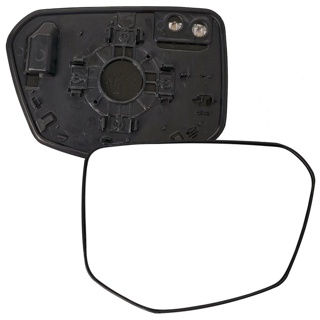 Für Honda Civic 2016–2021: 1 Stück rechtes Außenspiegelglas, konvex, beheizt, Weitwinkel, mit Rückplatte (Außenspiegelglas)