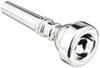 Bach Cornet Mouthpiece 6B, Silver Plated Finish