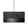 SteelSeries Apex 3 RGB Gaming Keyboard 10 Zone RGB Illumination IP32 Waterproof Premium Magnetic Wrist Rest Quiet Gaming BR – – – (Whisper Switch) –