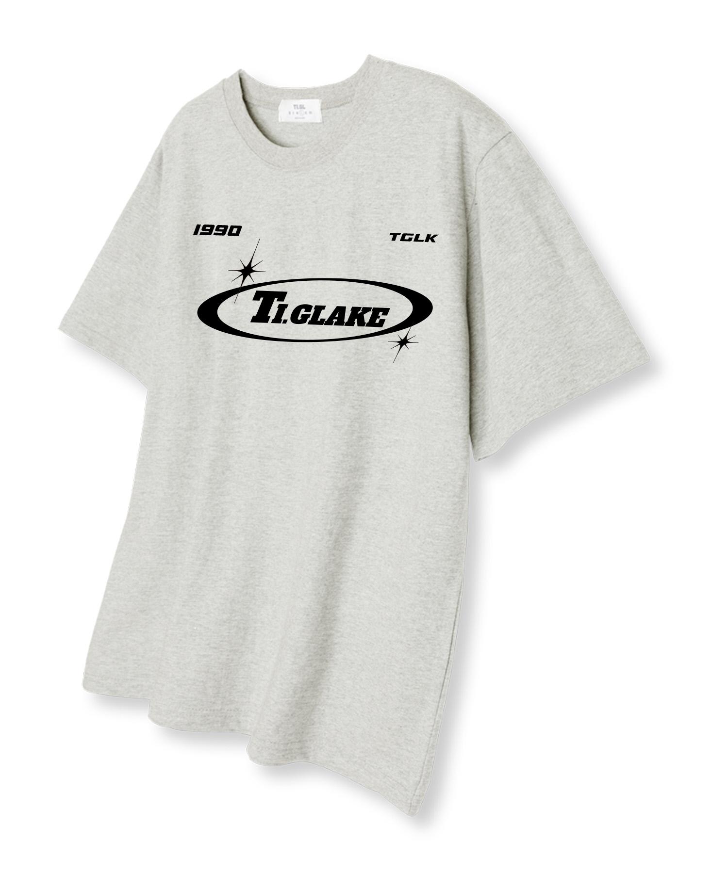 Tee Glake Tusporty Oversized Short Sleeve T-Shirt Oatmeal Xxl