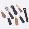 5Pcs Fashionable Zipper Pullers Solid Color PU Detachable Zipper Pullers Bag Clothing Zipper Puller