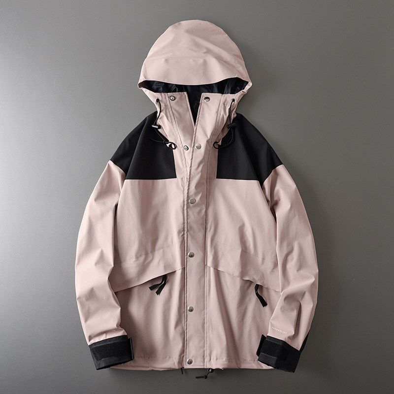 Jacket Outerwear Men's Fashion Brand High Street Windproof Waterproof Trench coat Foreign Trade Men's American Functional Mountain Cargo Jacket