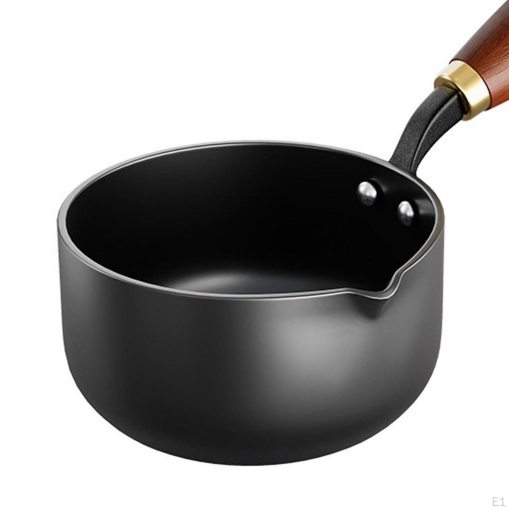 Kitchen Small Milk Pan,Nonstick Sauce Frying Pan,Versatile Butter Warmer,Saucepan Cookware for