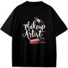 Vintage Makeup Artist Anime Cartoon Gift Girls Boys Teens T-Shirt