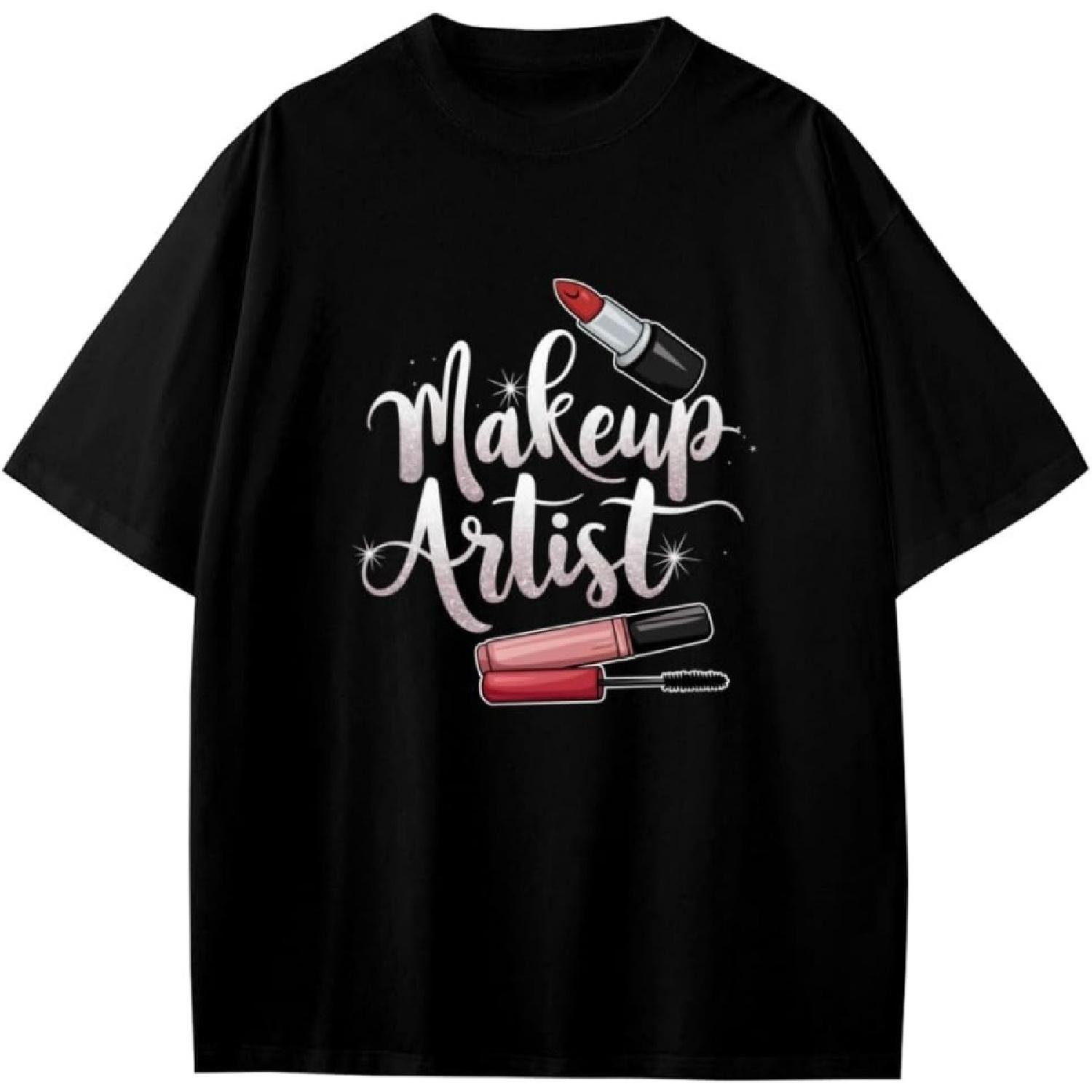 

Vintage Makeup Artist Anime Cartoon Gift Girls Boys Teens T-Shirt XXXXXL різнокольоровий