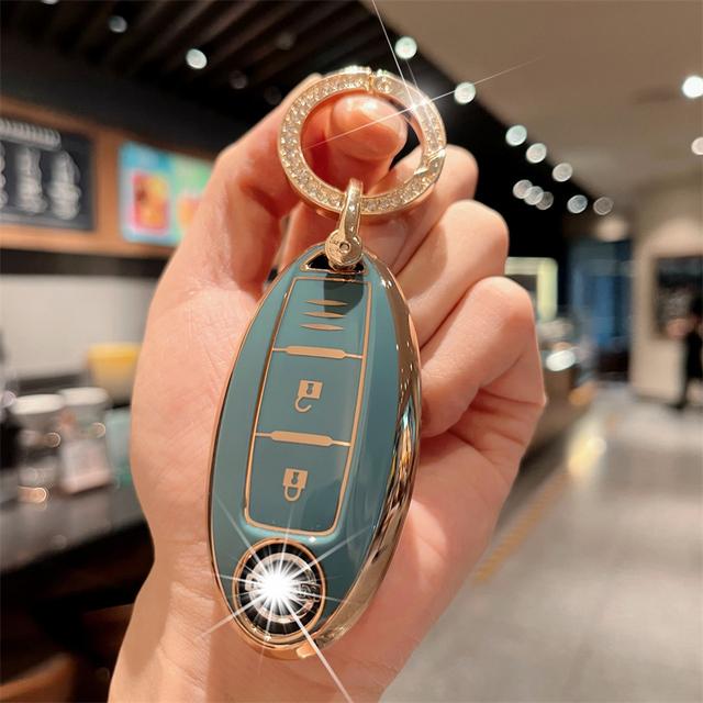 Soft TPU Car Remote Key Case Cover Fob For Nissan T32 T31 Juke J10 J11 Kicks Qashqai X-Trail Tiida Pathfinder Note For Infiniti