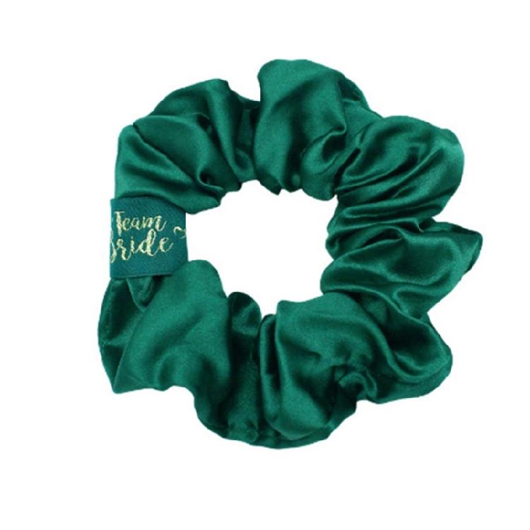 Bridesmaids Scrunchies for Party Updos Hair Elastic Hair Circles Satins Hair Ties Hair Scrunchy Proposal Wedding Gifts