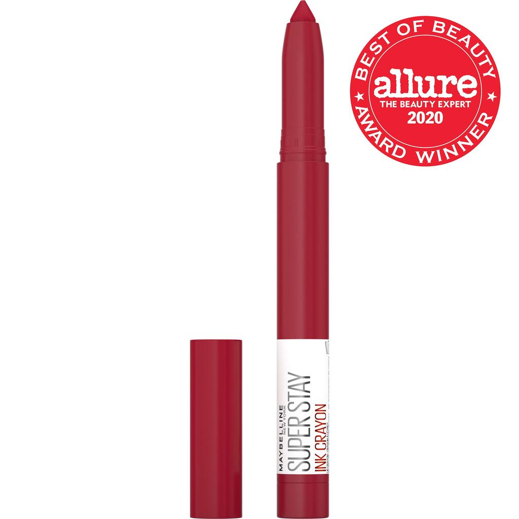 Maybelline Super Stay Ink Crayon Matte Longwear Lipstick Check Yourself 1.1 G 2 Pack
