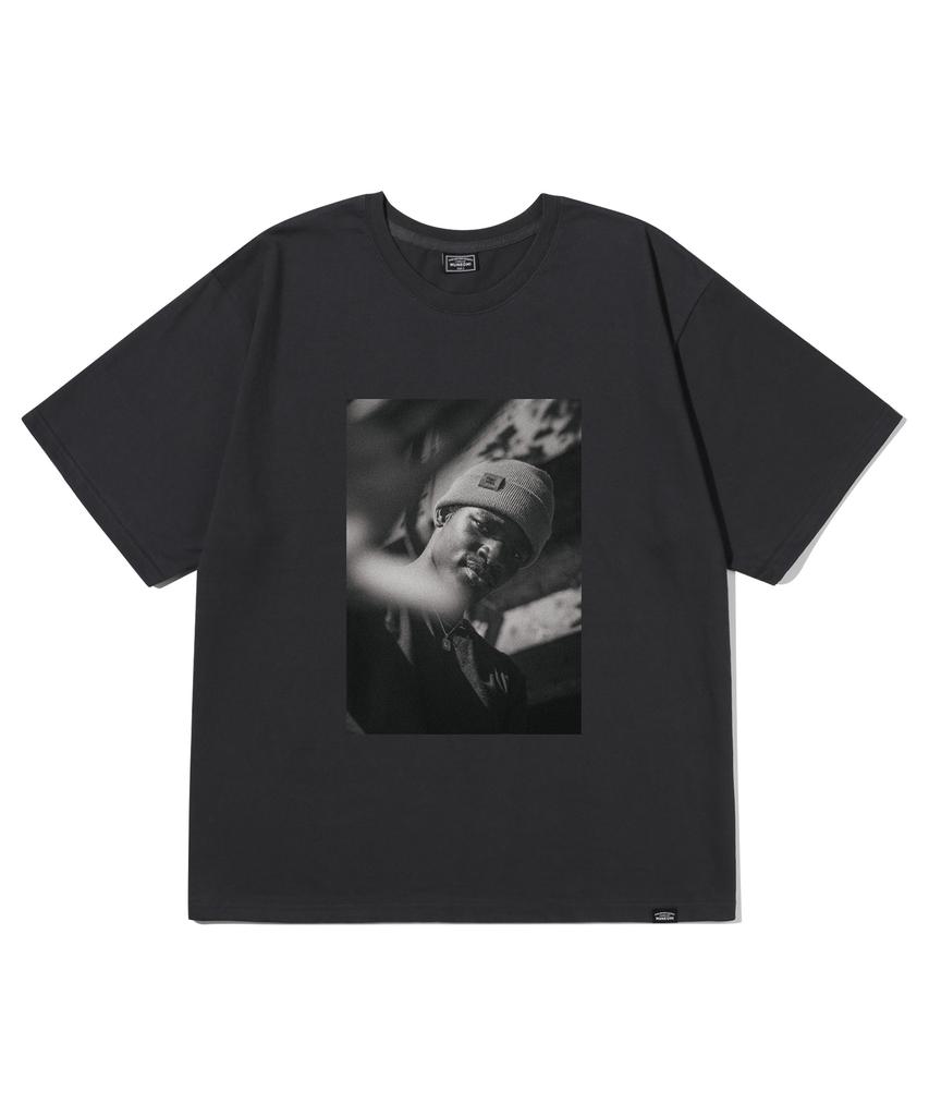 Peideu Pd Gangster Short Sleeve T-Shirt Charcoal
