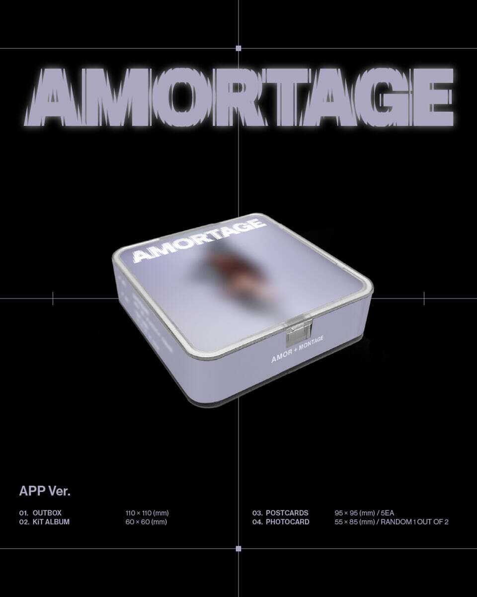 

JISOO - JISOO Mini Album [AMORTAGE] [APP Ver.]