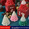 Handmade Christmas Tree Scented Candle - Party Favor, Ornament, and Birthday Gift