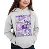 Fashion Women's Hoodies Demon Hunters Anime Print Kids Girl Casual Pullover Long Sleeve Sweatshirt Women's Top Clothing
