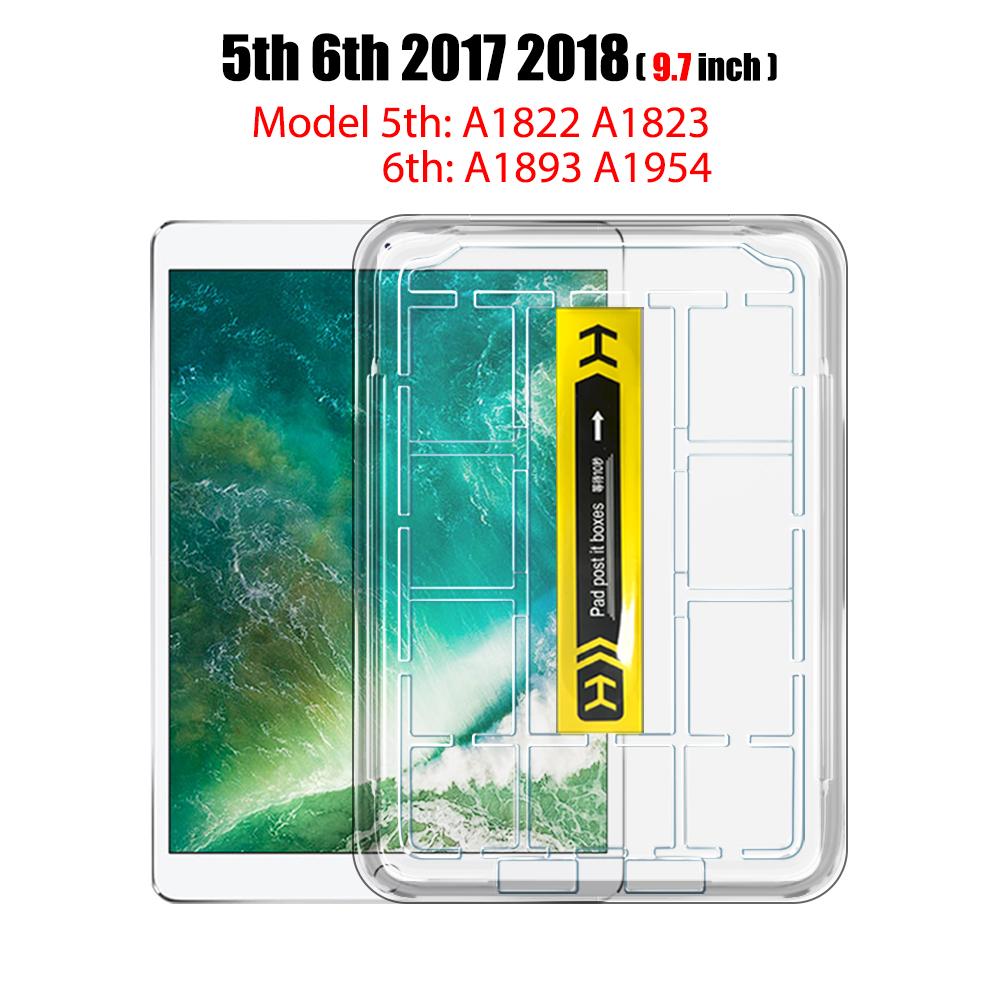 Easy Install Tempered Glass Screen Protector for Ipad A16 11th Generation 10th 9th 8th 7th 6th 5th 10.2 9.7 Film