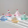 Sailboat Model Solid Wood Hand-Painted Small Sailing Ship Model Living Room Study Room Children Room Ocean Style Display Mold