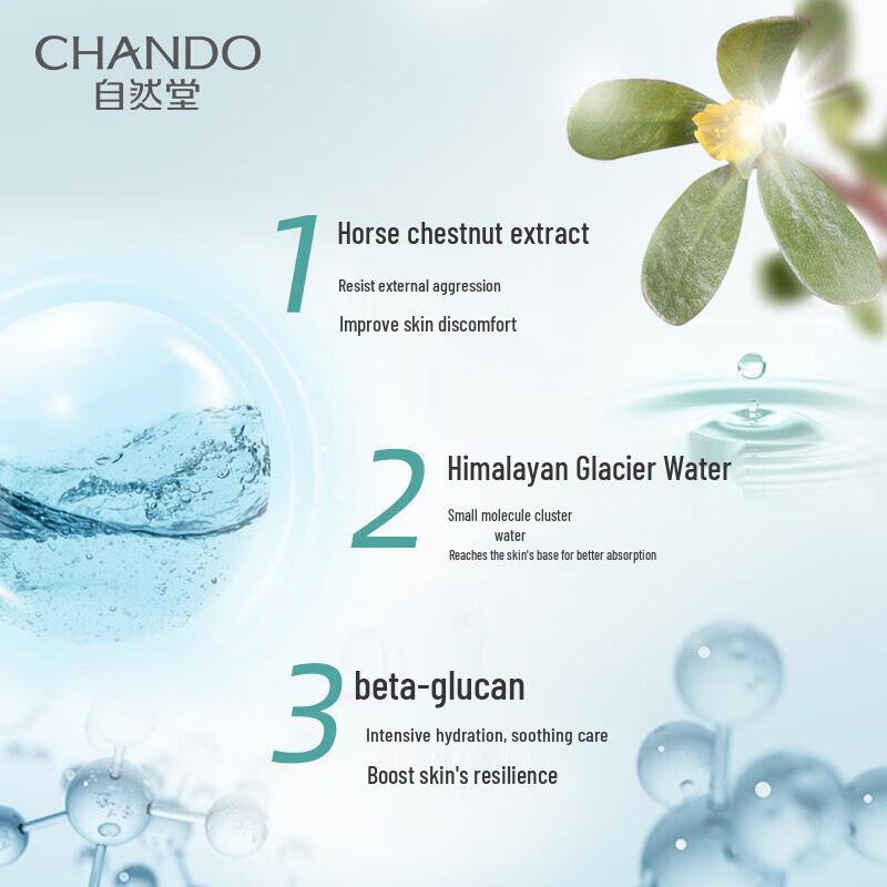 CHANDO Panthenol & Astaxanthin Ampoule Sheet Mask Duo Set