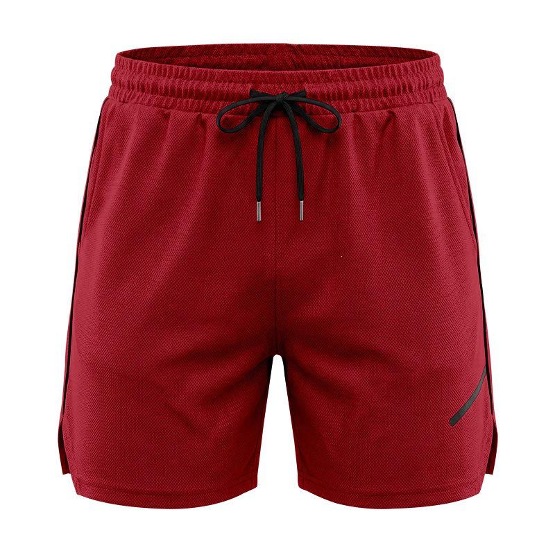 Pantaloncini Sportivi da Uomo in Rete ad Asciugatura Rapida Stile Europeo & Americano - Pantaloni Fitness Running Casual Traspiranti 3/4