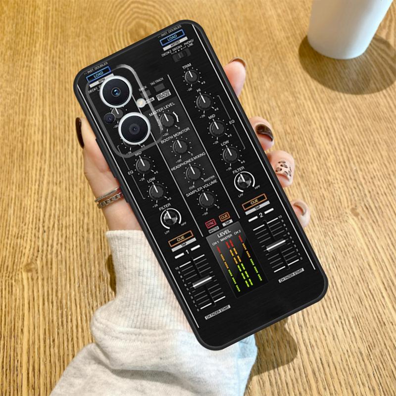 Music DJ Controller Mixer Funda For OPPO Reno 7 8 Lite 14 F 13F 12F 11F 13 12 11 10 Pro OPPO Find X9 X8 X6 X5 Pro Case