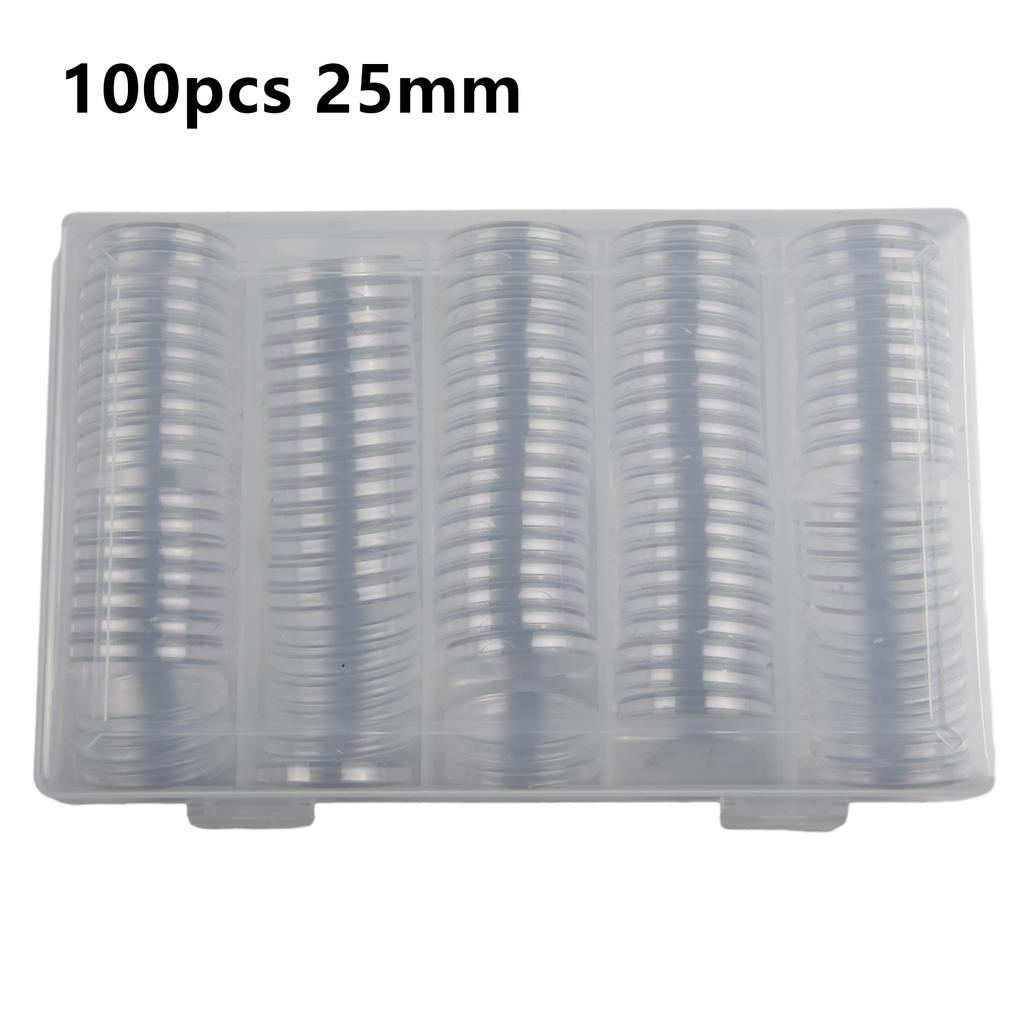Case Storage Box Crafts Coin Capsules Commemorative Accessories Container