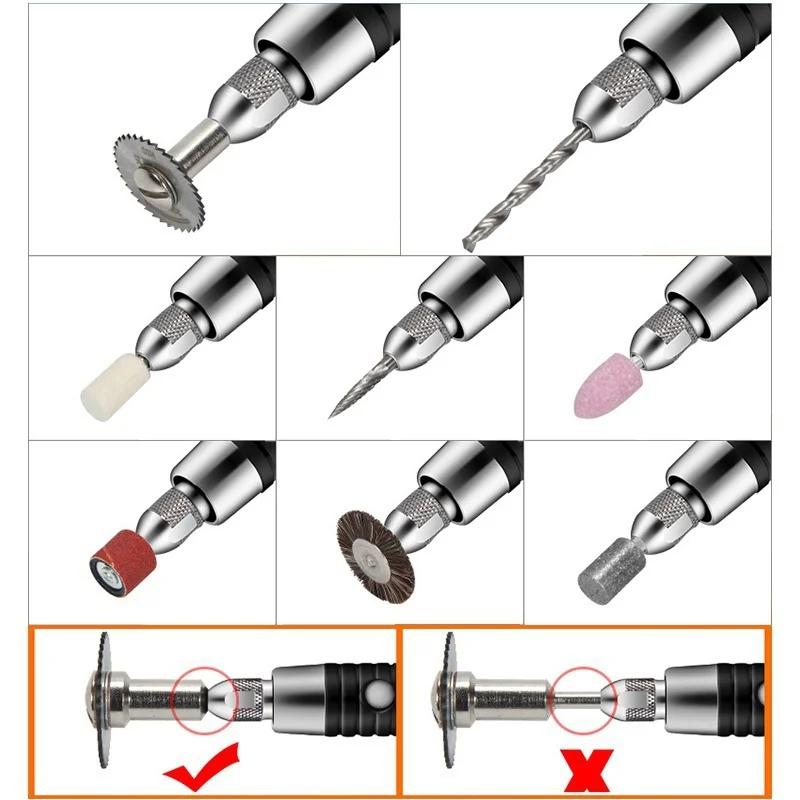 DIY Kit 30000RPM Handheld USB Electric Grinder Bit Engraving Pen Polisher with 161 Pieces/105 Pieces Rotary Accessories