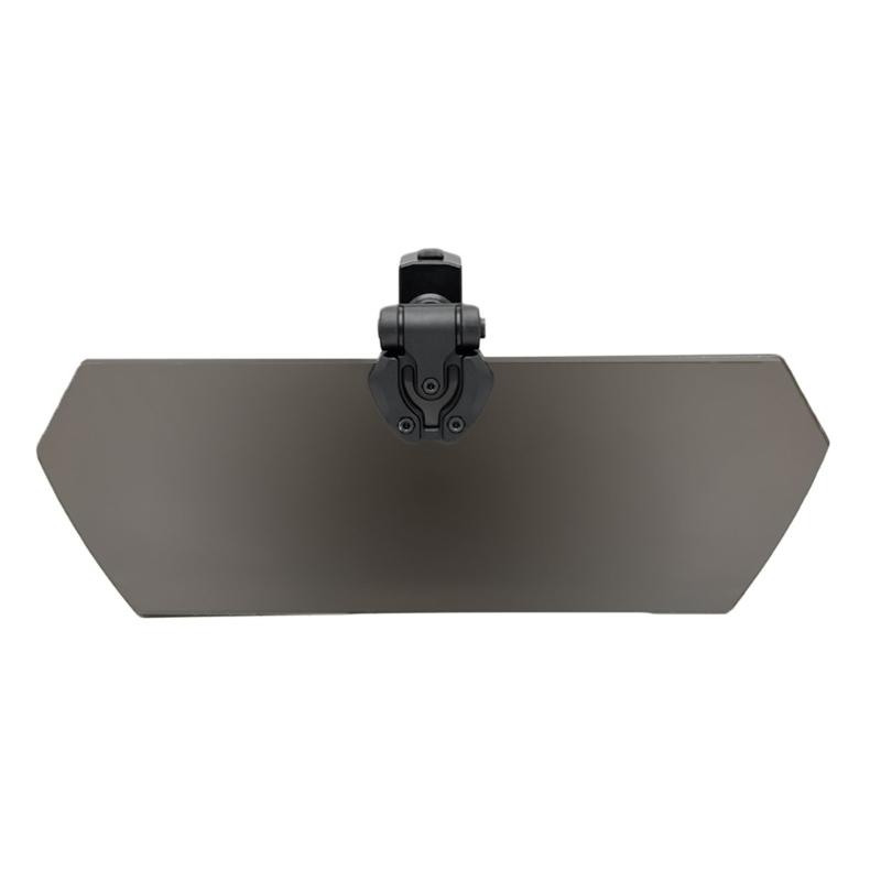 UTV Sun Visor Universal Sun Protections Visor Anti-Glare Polarized Sun Visors Work with Windshield Fit 1.5-2'' Roll Bar