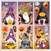 New Halloween Carnival Window Sticker Celebration Party, Dwarf Party Party Decoration Sticker