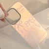 Art Pink Bow Case for iPhone 15 iPhone 16 Pro Max