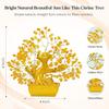 Lucky Feng Shui Citrine Tree of Life Bonsai – Gift for Women & Men | Showpiece for Home Decor Living Room | Positive Energy Items |