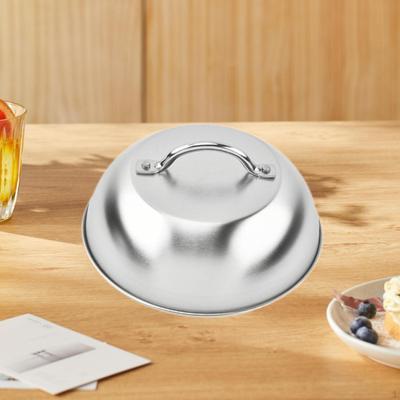 Käse Schmelzen Dome Basting Abdeckung, Robust Bratpfanne Zubehör Burger Abdeckung Edelstahl für