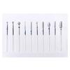 10Pcs Manicure Grinding Heads Set High Strength Fast Nail Removal Polish Head Grinding Machine Accessories
