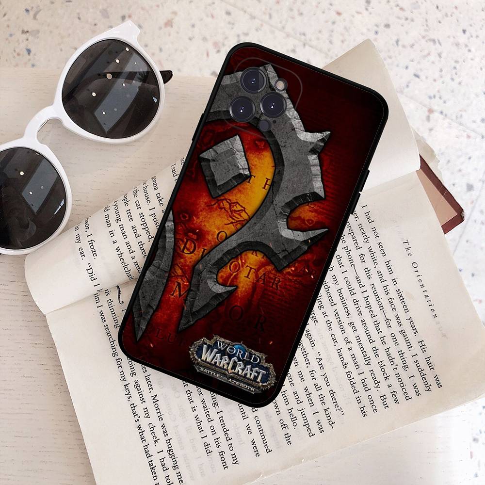 Game World Of Warcraft Phone Case For IPhone 14 Plus 13 Mini 11 16 15 17 Pro Max Protection Shockproof