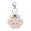 Faux Leather Paw Keychain Pet Hair Keepsake Paw Charm Key Holder Unique Memorial Collection Pet Memorial Gift