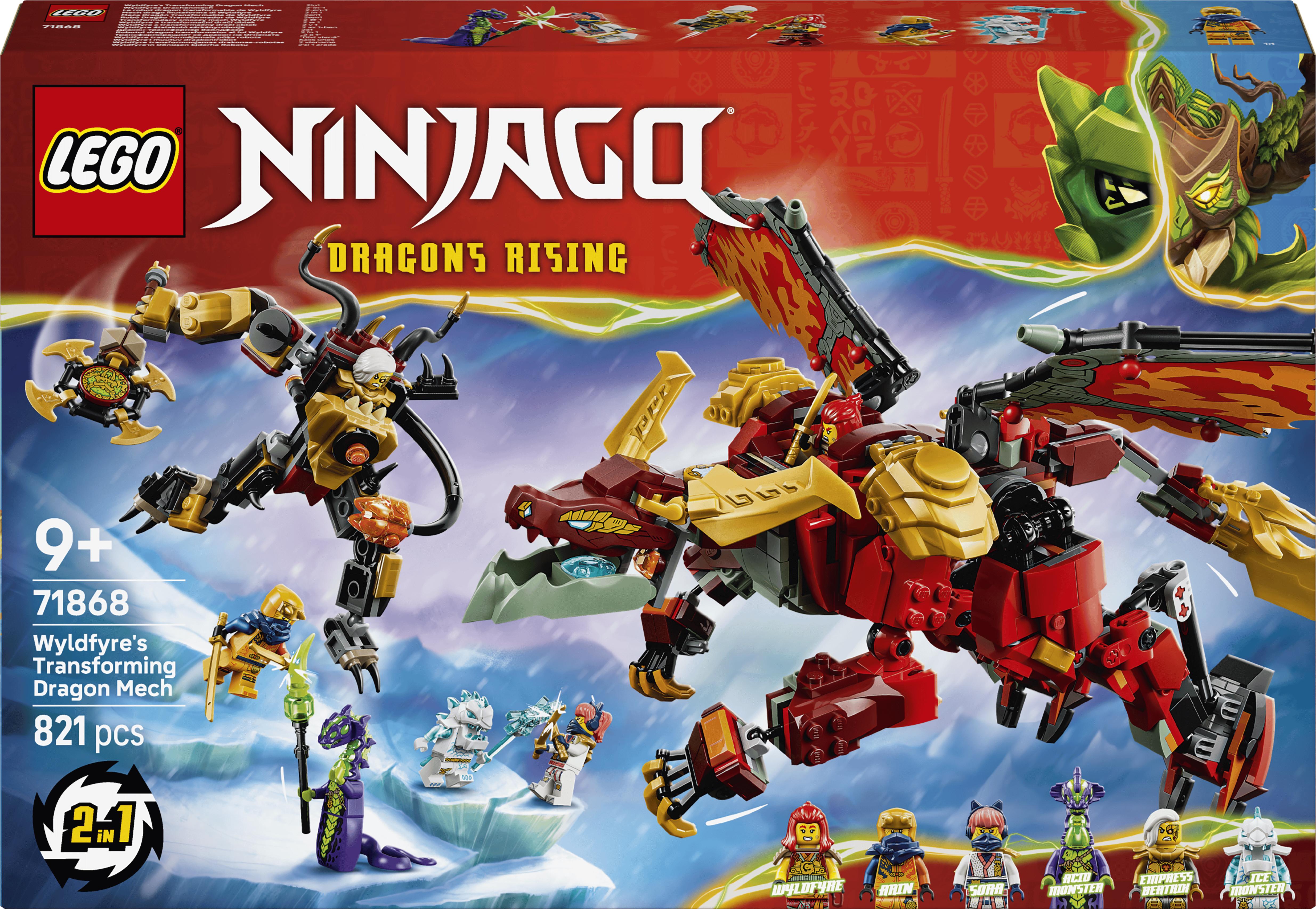 LEGO Ninjago Transforming Wyldfyre Dragon Mech