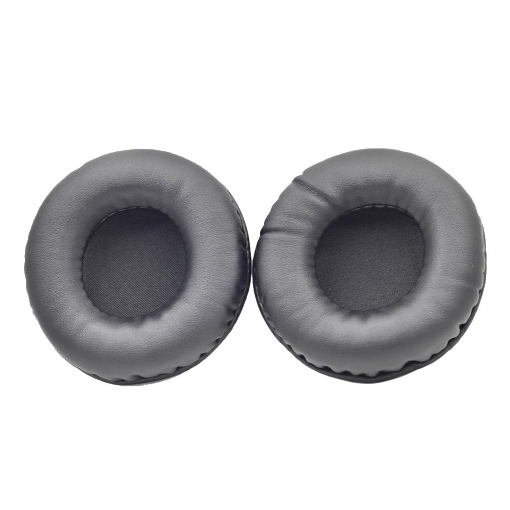 Earphone Cushions Ear Pads Earmuff Pillow Cover Noise Canceling Headphones Sleeve Fit for MDR-XD100 Leather Ear Pads 2x