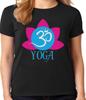 Yoga Tee Shirt Womens Ladies T-shirt Yoga Gifts Gear Apparel Clothing