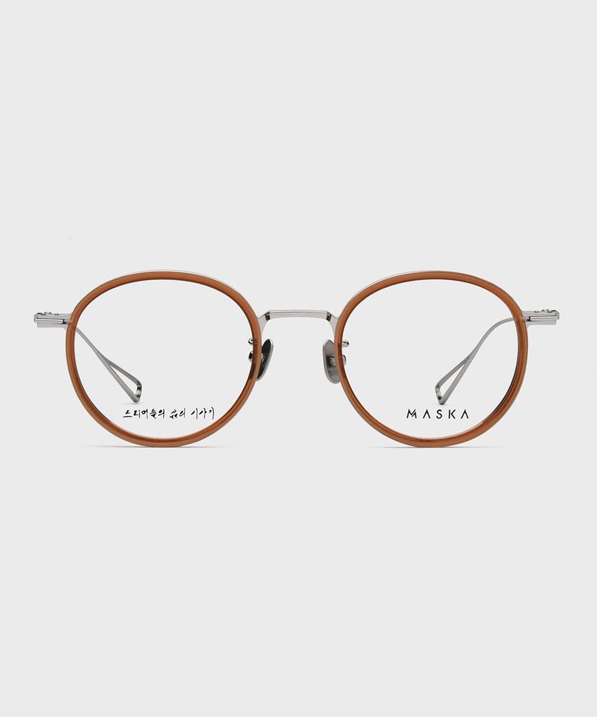Maseuka Cloud_T2_Blue 02Br Cloud Blue T2 Brown Acetate Silver