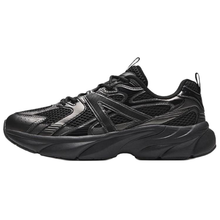 New Anta Abrasion Resistant Breathable Low Top Casual Shoes Men's Black 112538896-5