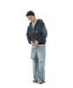 Defgarments Marble Gray Necklace