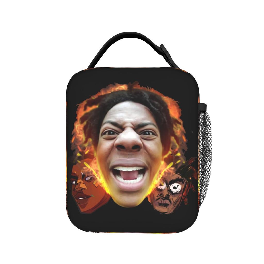 iShowSpeed Insulated Lunch Bags Cooler Bag Reusable,Lunch Container Leakproof Tote Lunch Box Food Handbags Office Picnic
