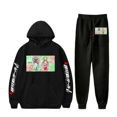 Anime Amazing Stranger  2D Hoodies Sweatshirts+Recreational Sweatpants Sport Suit  Men's and Women's Sets