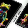 Animals With Paint Canvas Painting Rainbow Dog Sea Otter Elephent Poster Canva Prints HD Pictures Frog Animal Wall Art Unframed