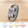 Fascia Gun Muscle Massager Gun Six Heads High Frequency Neck Waist Massage Machine Neck Shoulder Professional Fascia Massage Gun