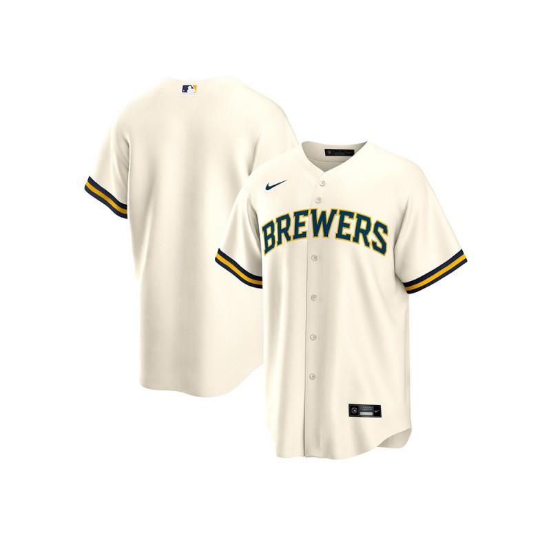 Milwaukee Brewers MLB Basebolltröja Broderad 11 9 22 Nummer Anpassad Sportkläder Herr Dam Höst