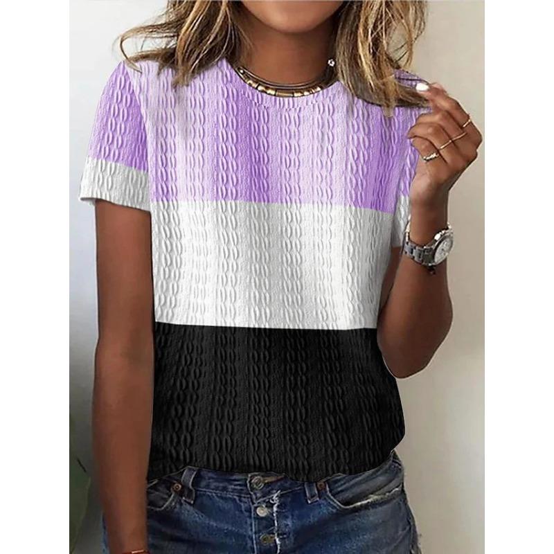 

Летняя Новая Свободная и Модная Повседневная Футболка с 3D-принтом, Круглым Вырезом и Короткими Рукавами 6XL