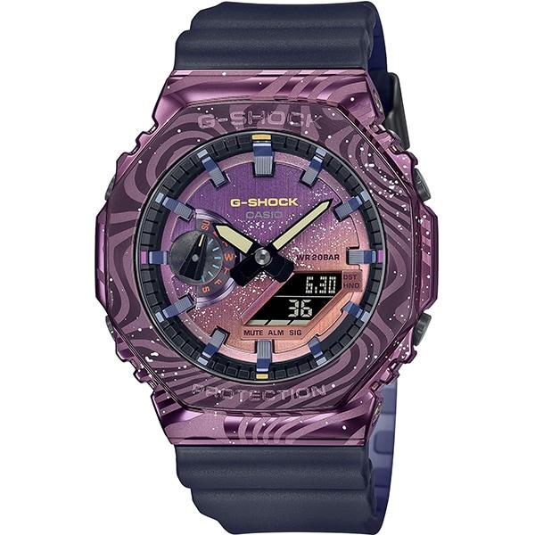 

Часы мужские CASIO G-SHOCK GM-2100MWG-1AJR [серия G-SHOCK с металлическим покрытием] круглые цифровые аналоговые