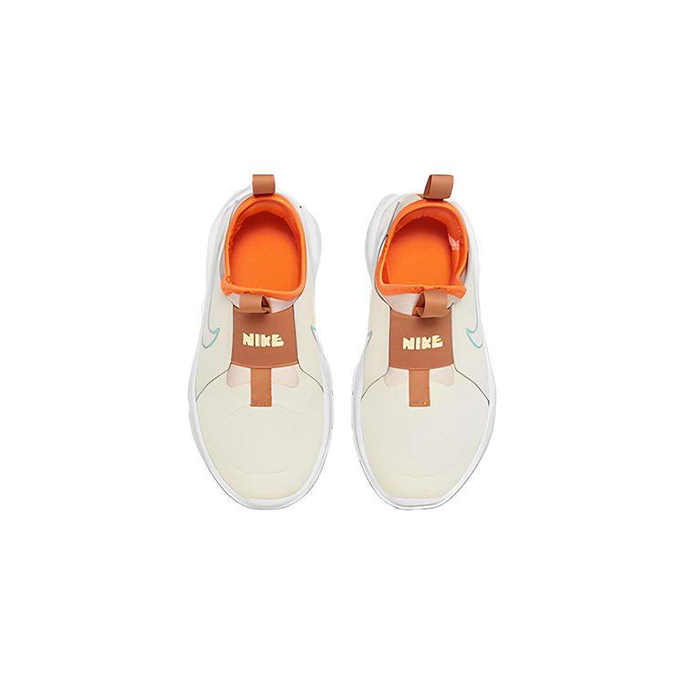 Nike Scarpe da Corsa per Bambini Flex Runner 2 Antiscivolo Resistenti all'Abrasione Basse Avorio Chiaro Bianco FQ6866-181