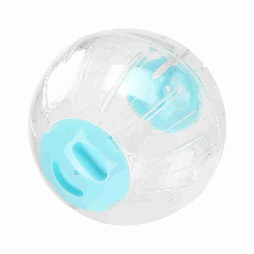 18.5cm New Fashion Plastic Small Pet Hamster Gerbil Toy Running Activity Exercise  (Pink)